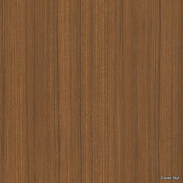 Cover Styl Dekor AT04 Orangey Teak, Teak rotbraun