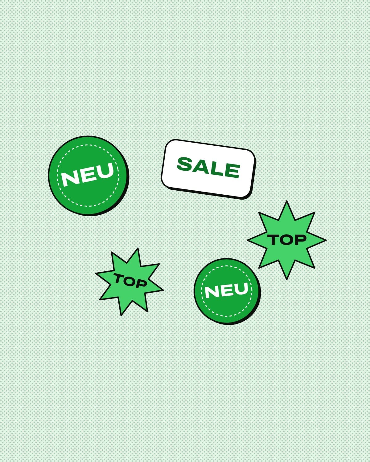 Aufkleber und Etiketten in Formschnitt