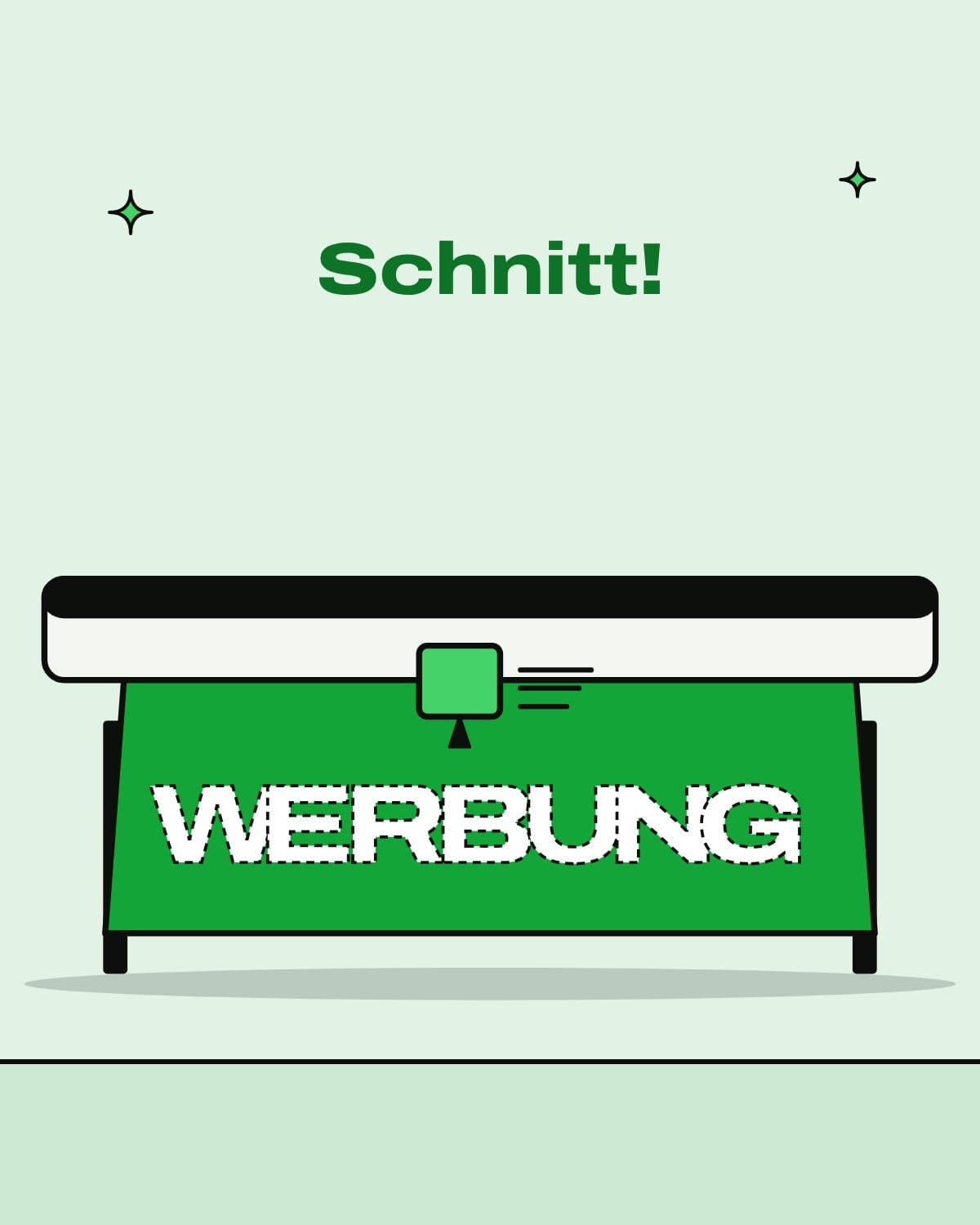 Schneideplotter schneidet Folienbuchstaben